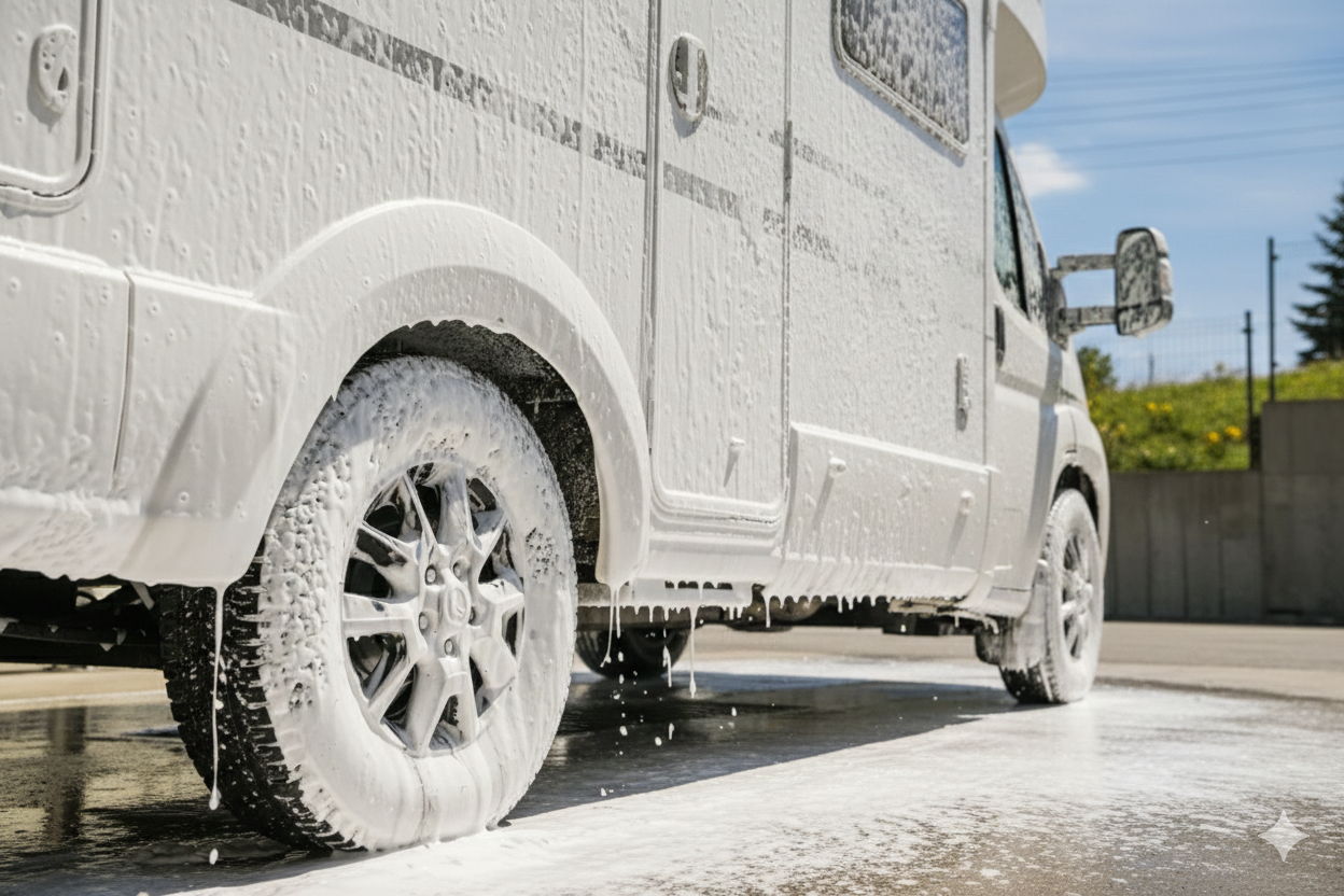 Automatische Wohnmobile-Waschanlage in Gerolstein